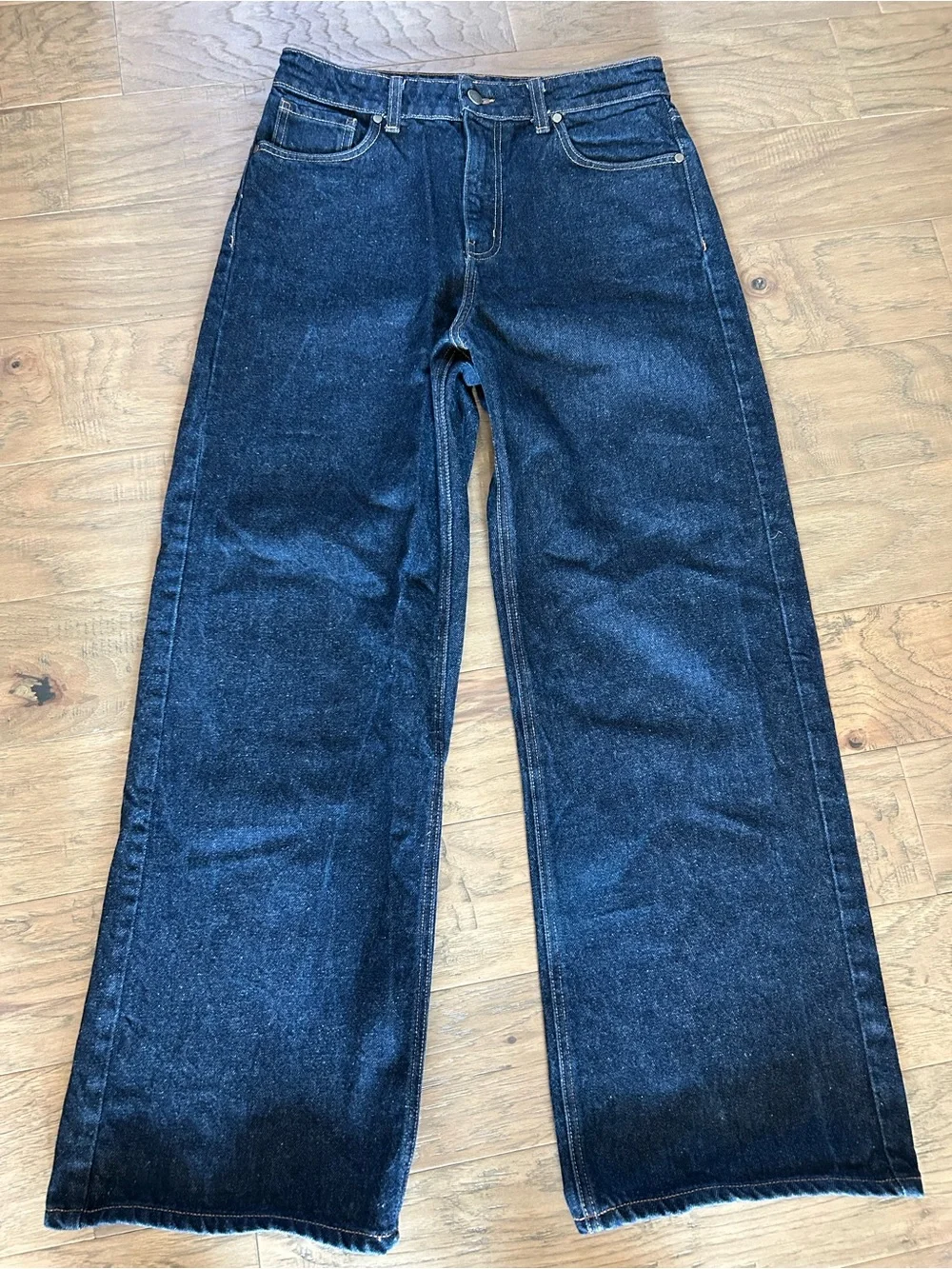 PoolHouse New York Blue Straight Wide-Leg Jeans Men’s Size 32 Short